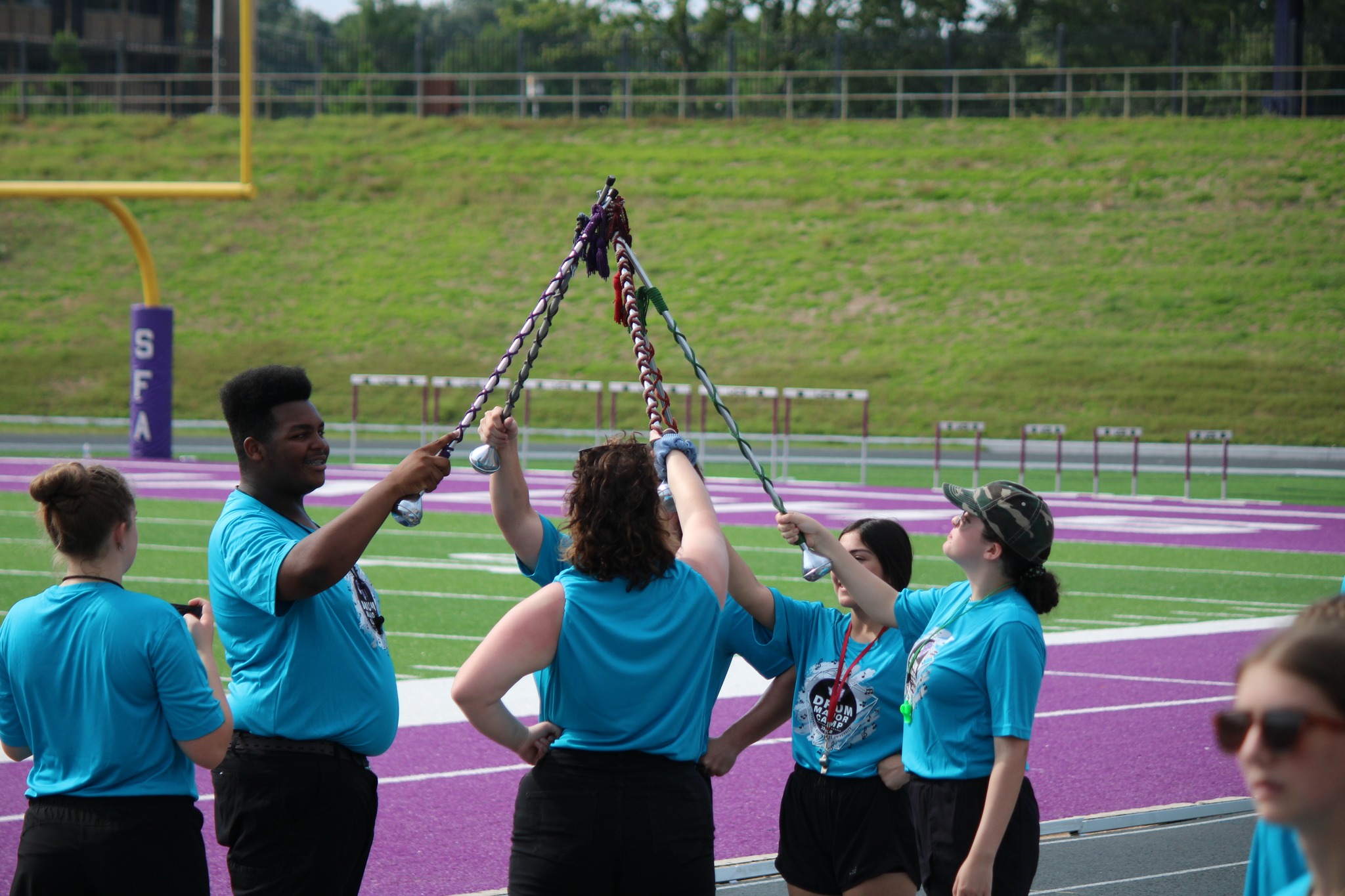 Corps and MilitaryStyle Band Camp for Drum Majors School of Music SFA